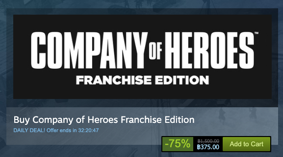 company of heroes franchise edition console