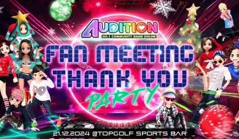 ปาร์ตี้สุดมันส์ส่งท้ายปี AUDITION PC : THANK YOU PARTY 2024  พร้อมเผยอัปเดต Roadmap แบบจัดเต็ม